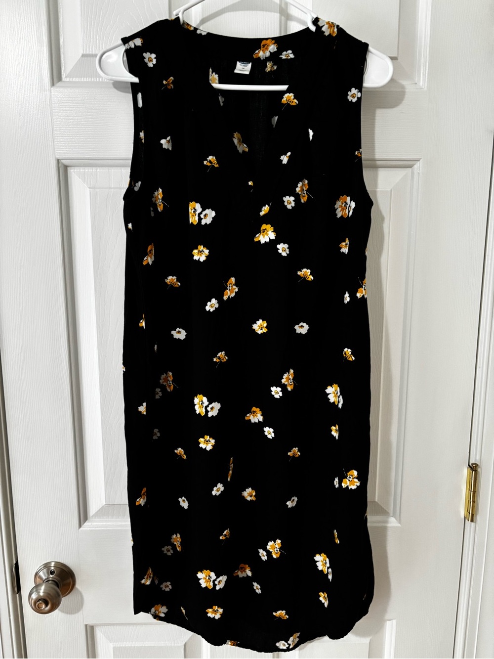 Old Navy Yellow Flower Dress